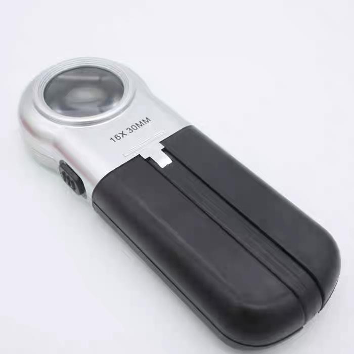 

Terbaru Kaca Pembesar Loop Lipat 16X 2 Led