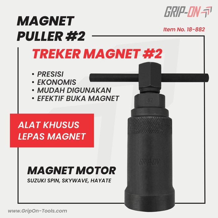 GRIP-ON TREKER MAGNET NO 2 SUZUKI - MAGNET PULLER #2 - TRACKER GRIP ON