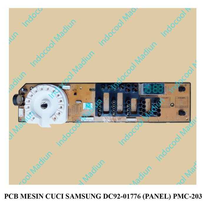 PMC-203 PANEL / MODUL MESIN CUCI / PCB MESIN CUCI FRONT LOADING SAMSUNG DC92-01776 (PANEL) PMC-203