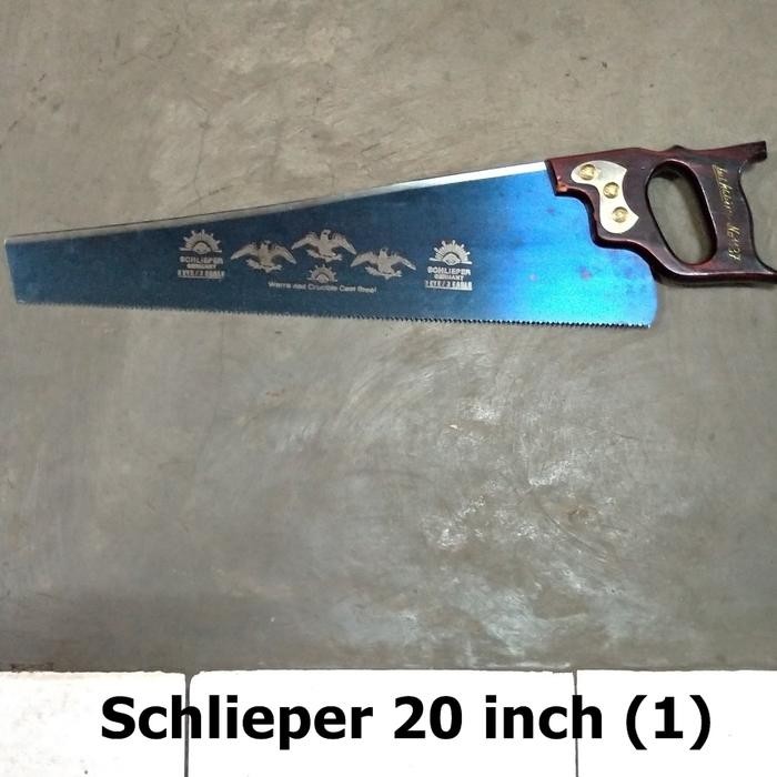 PREMIUM Gergaji Schlieper 18" 20" Gergaji Kayu Cap Mata Jadul Lawas 18 20 inch