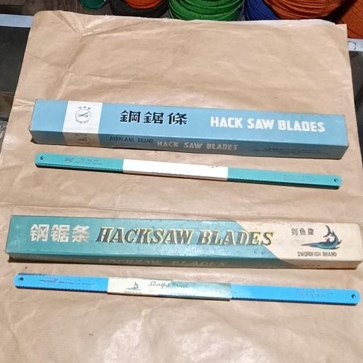 PREMIUM Mata Gergaji Besi Merk Swordfish Brand dan Airplane Brand. 300 mm x 12 mm x 24 Teeth. Made