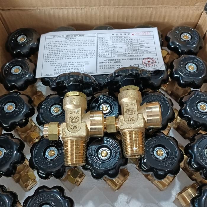PREMIUM Valve Oksigen / Kran Oksigen Tabung / Valve QF 2G1