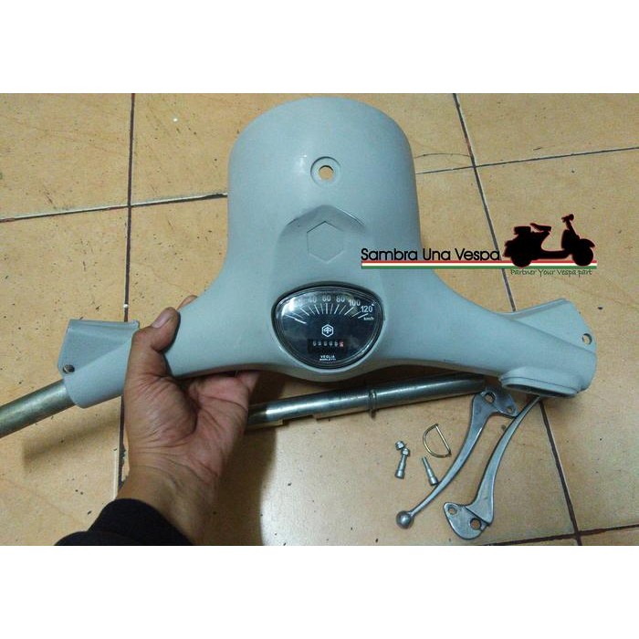 TERBARU Stang Kepala Batok Stir Vespa Sprint Veloce Bagol Plus Speedometer