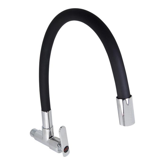 VNT KRAN CUCI PIRING FLEXIBLE KUNINGAN LEHER ANGSA KERAN TEMBOK DAPUR