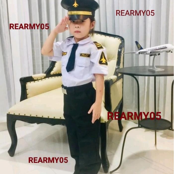 PREMIUM SERAGAM PILOT SERAGAM PILOT ANAK BAJU PILOT ANAK LAKI LAKI SETELAN ANAK PAKAIAN ANAK KEMEJA