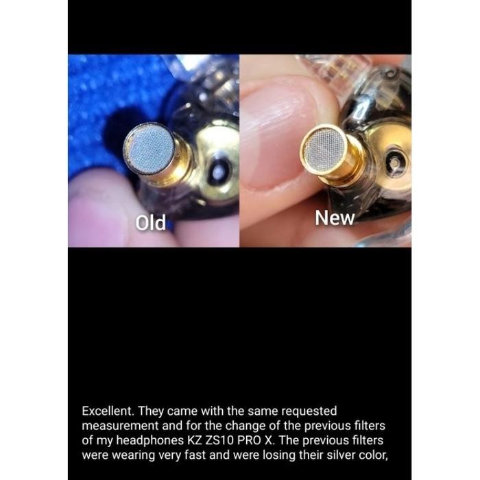 Terlaris Dust Filter Earphone Iem Jaring 1 Set Earphones Steel Mesh Nozzel Filter Iem Terlaris