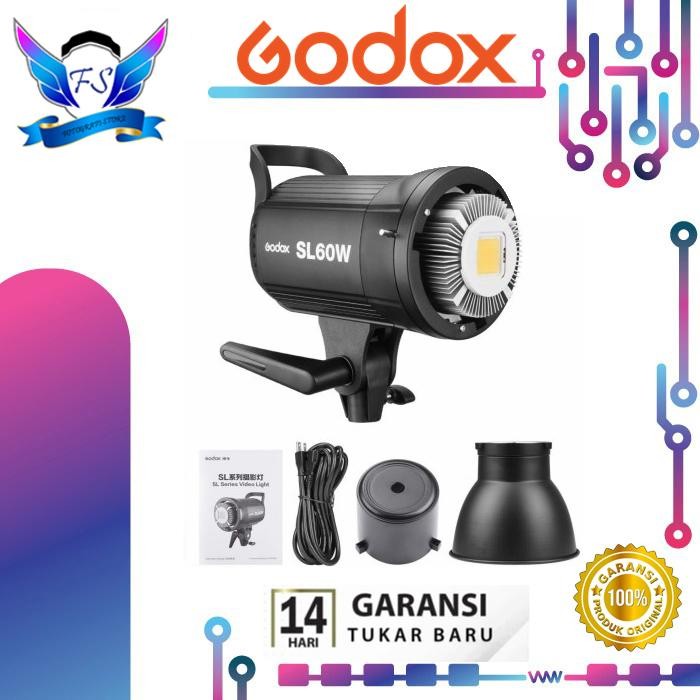 Led Godox Cob Video Light Sl-60W / Sl60W / Sl 60W Godox