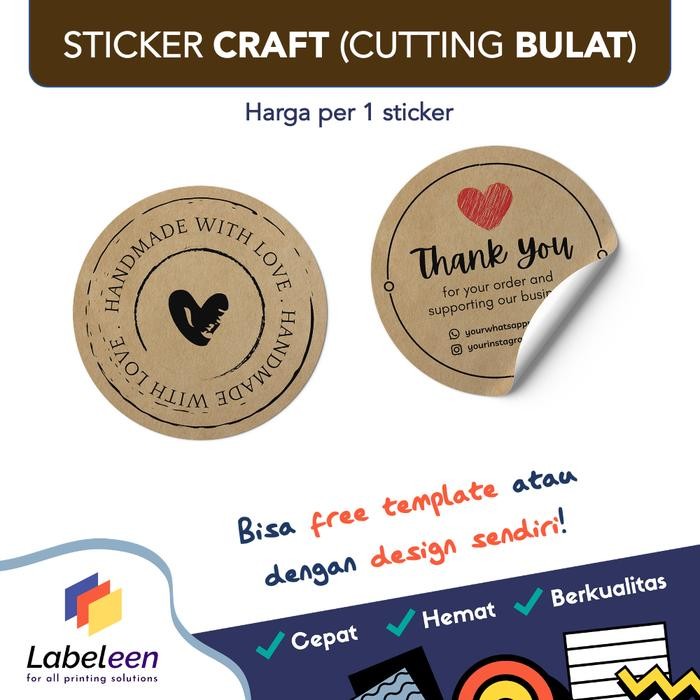 

CETAK ICKER EETIK CRAFT BULAT CUOM SEGEL THANKYOU
