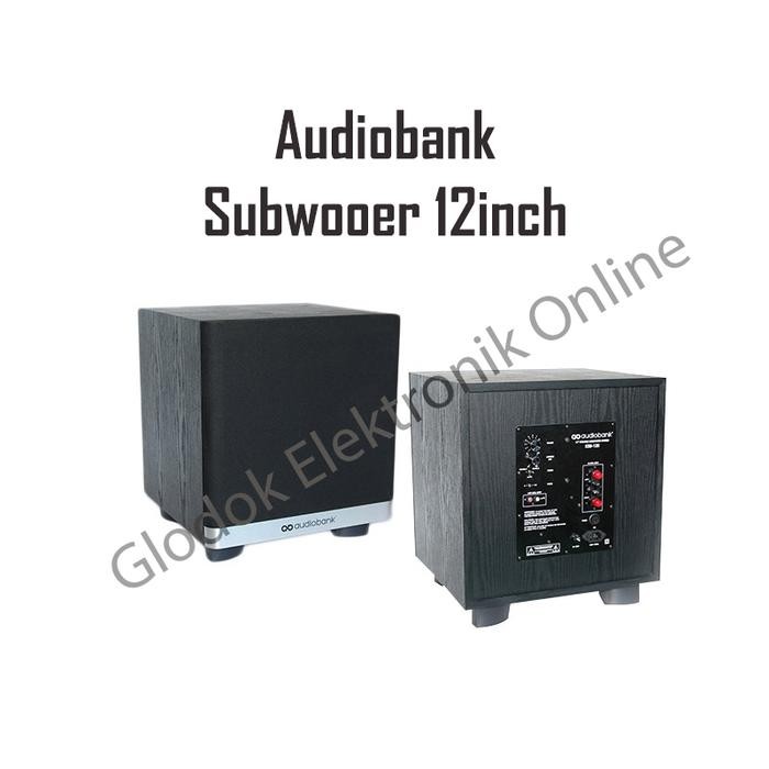 Audiobank Ksb-120 Karaoke Subwoofer Murah Garansi