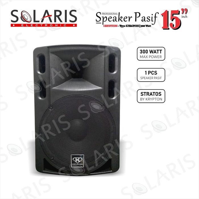 Speaker Pasif 15 In 350 Watt Alpha Seven Tspa 15-29 P