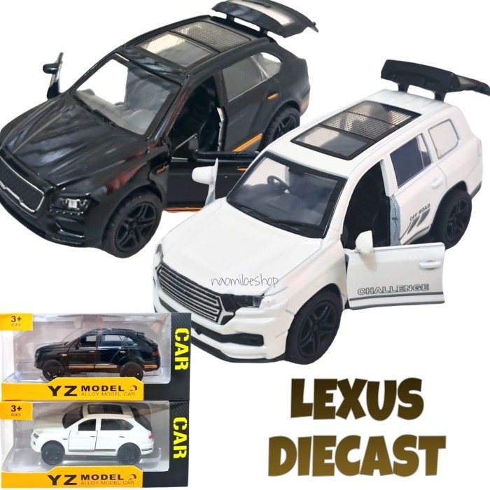 FIGURIN MOBIL LEXUS DIECAST MAINAN Mobil diecast lexus 1:36 diecast