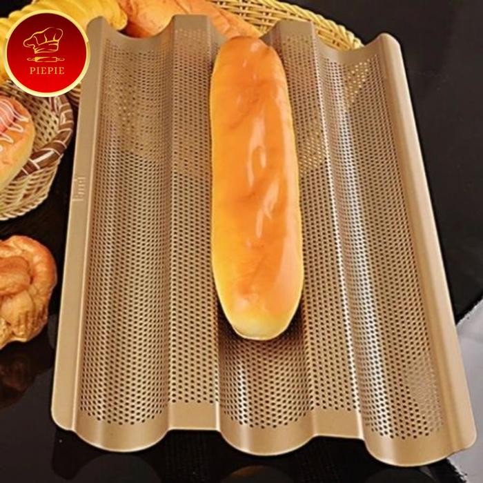 

Bakest Loyang Baguette Pan Premium Import Cetakan Kue Terjual 90+ Gratis Ongkir