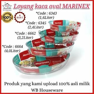 

Loyang Kaca Oval Tahan Panas Tebal Import Marinex Gratis Ongkir
