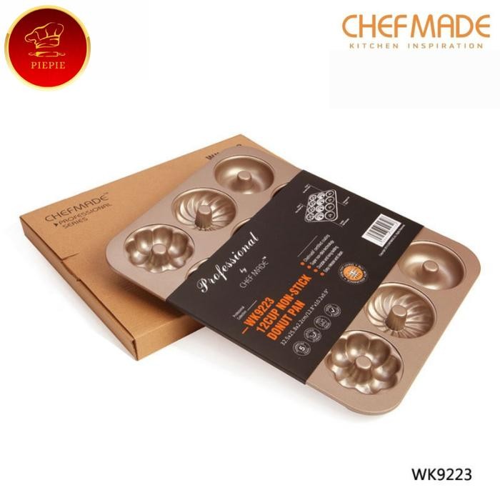 

Cetakan Kue Donat Motif / Non Stick Donut Pan Chefmade - Wk9223 Gratis Ongkir