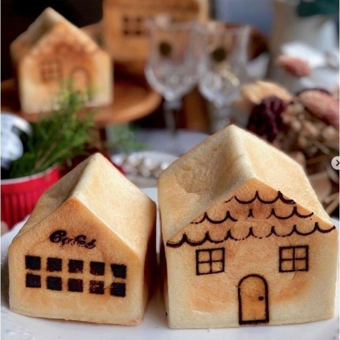 

Sanneng Sn2330 - Triangle Cottage Toast Box / Loaf Pan Bentuk Rumah Gratis Ongkir