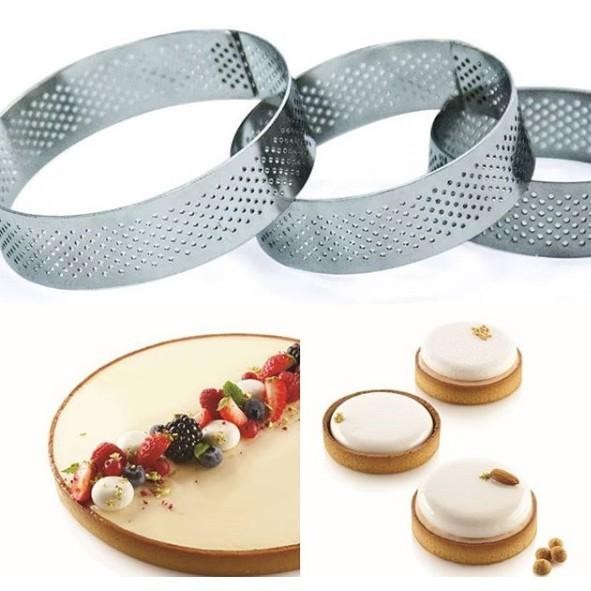 

Sanneng Sn3182 - 8Cm Perforated Tart Ring / Ring Tart Round / Bulat Gratis Ongkir