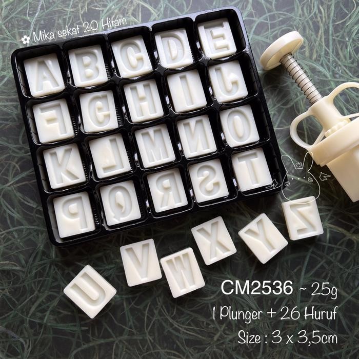 

Cetakan Nastar Cookies Cm2535 Angka Cm2536 Huruf Alphabet Gratis Ongkir