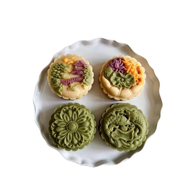 

Cetakan Mooncake / Cetakan Kue Bulan / Mooncake Mold 150 Gr Gratis Ongkir