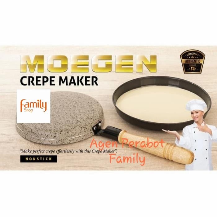 

Cetakan Crepes / Creper Maker Moegen Marble / Creper Wajan Terbalik Gratis Ongkir