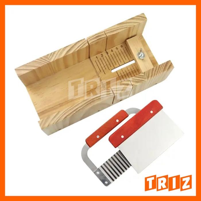 

Alat Pemotong Cetakan Sabun Balok Kayu / Soap Cutting Mold Box Cutter Gratis Ongkir