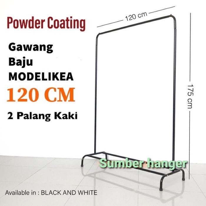 Gawangan baju minimalis 120cm gawang gamis gawang baju modelkia