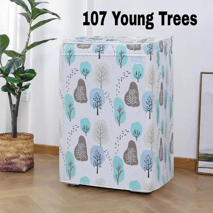 Cover Mesin Cuci New Motif 10Kg / Penutup Mesin Cuci 10Kg( Buka Atas ) #CoverMesinCuci