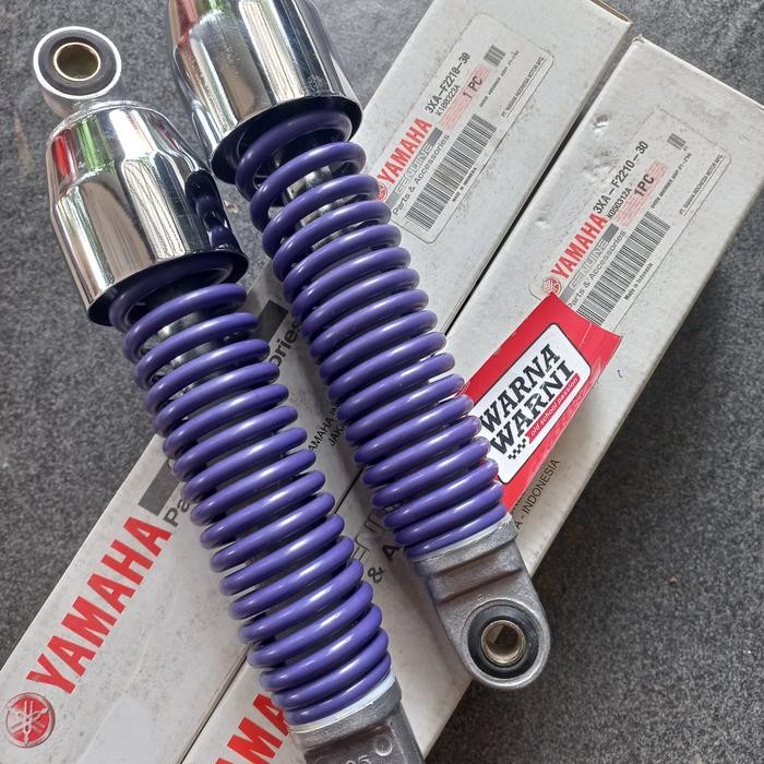 Shockbreaker Shock Belakang F1Z Albino Putih F1Zr Ungu 3Xa-F2210-30