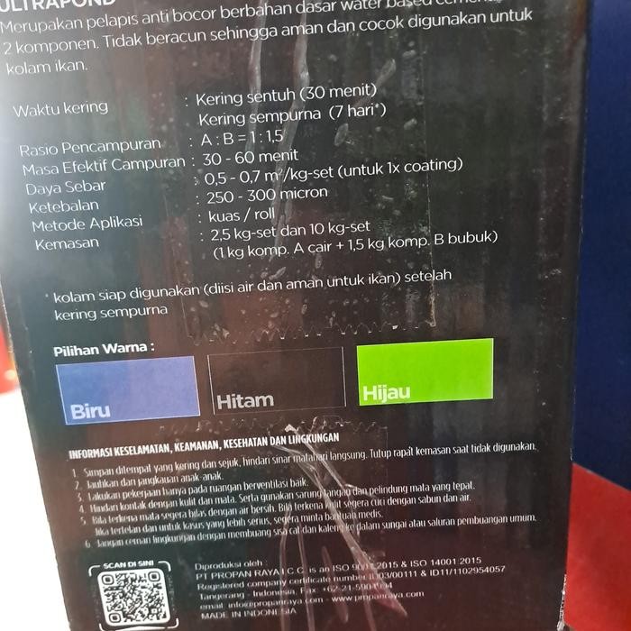 Propan cat kolam Ultrapond 2.5kg