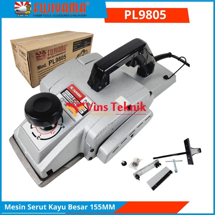 FUJIYAMA PL9805 Mesin Serut Kayu Besar Planer Ketam 150mm PL 9805