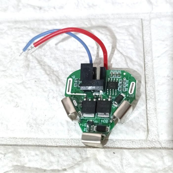 Bms Cordless 12V 3S 40A Baterai Lithium 3.7V Bms Bor Tangan Cordless