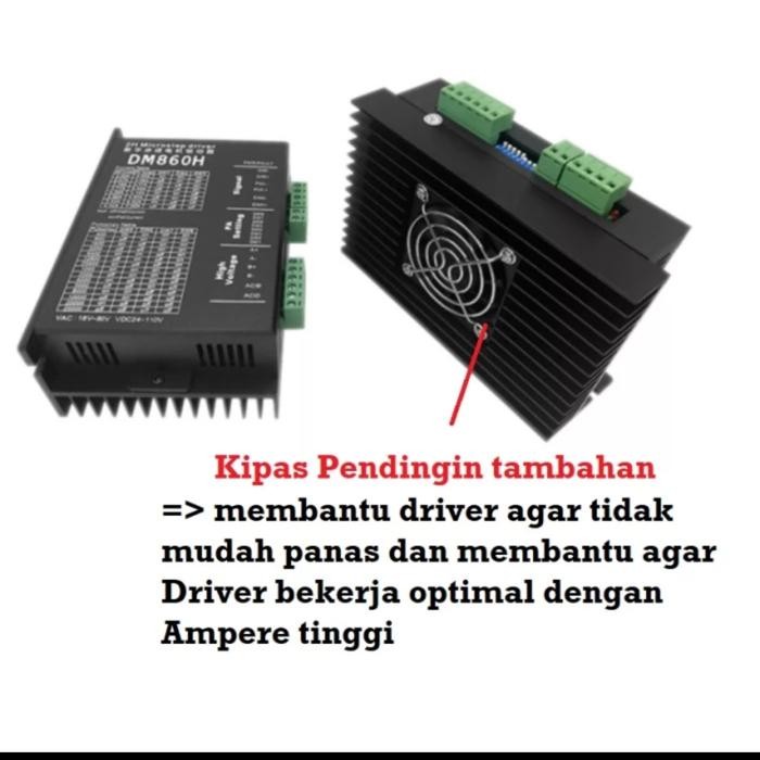 Driver Stepper Dm860H 2 Phase 7.2A Dm 860H Nema 23 Nema 34 Cnc Driver
