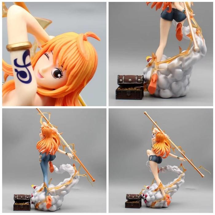 Nami IU GK Zeus Step Stick 30cm action figure PVC