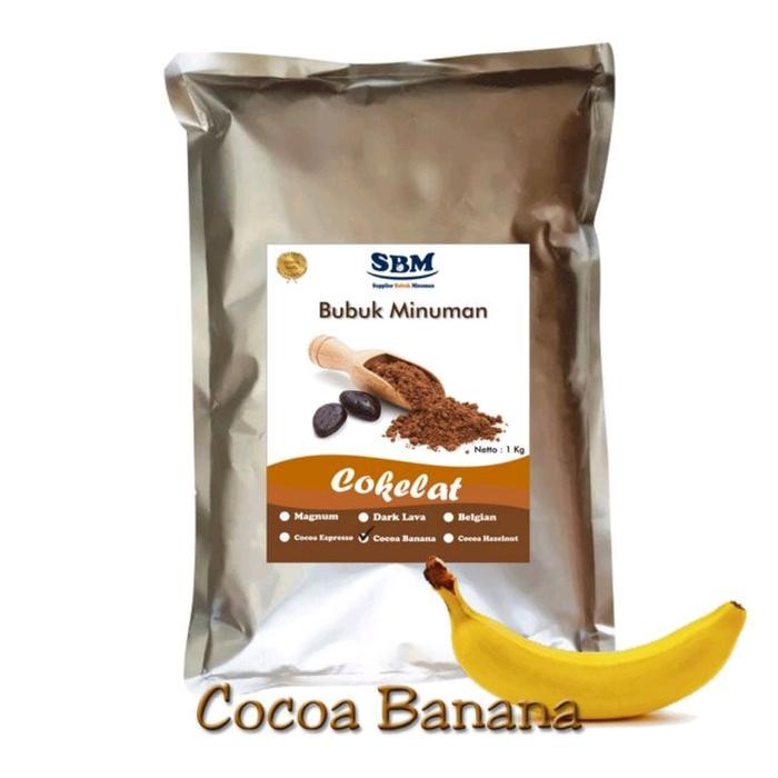 

Bubuk Minuman Banana Chocolate Powder Drink Premium Cokelat Pisang Choco