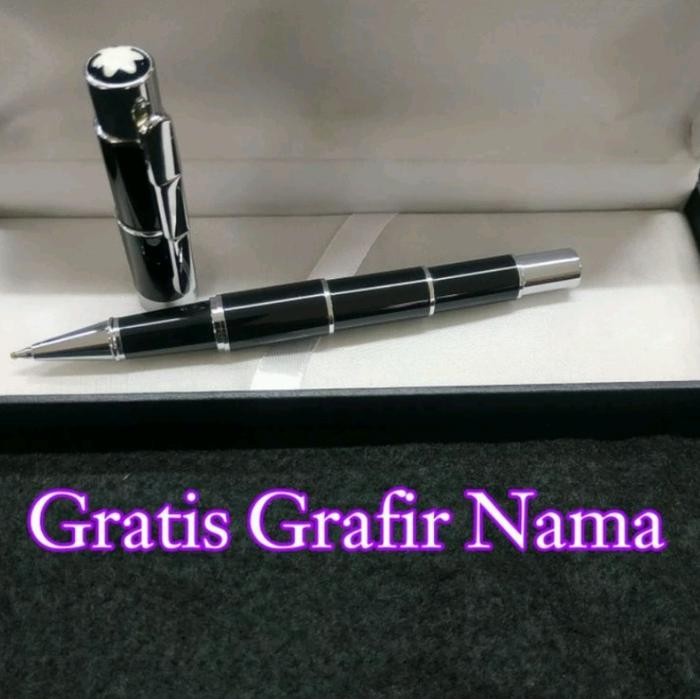 

Product Laris Bollpoint Mewah Sign Pen Monblanc Keramic Gratis Hard Box Dan Grafir Nama Stationery