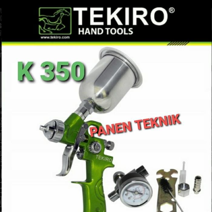 SPRAY GUN TEKIRO K350 KIT SPET HVLP SEMPROTAN CAT