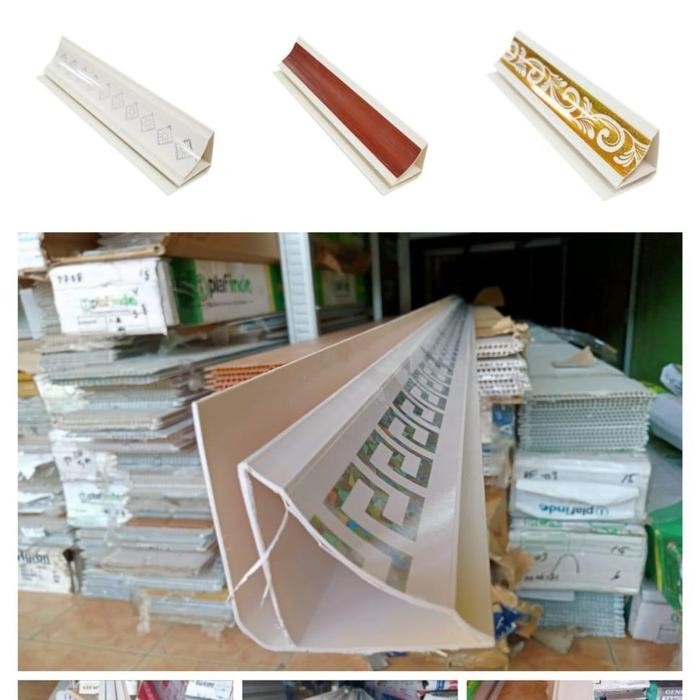 LIST TEMBOK PVC BERBAGAI MACAM MOTIF MEWAH