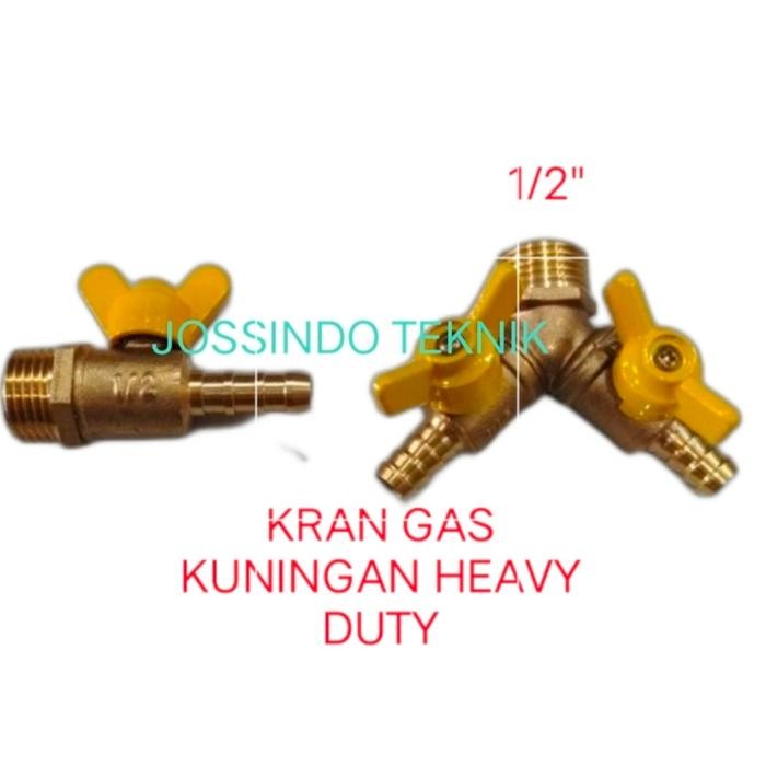 KRAN GAS KUNINGAN HEAVY DUTY