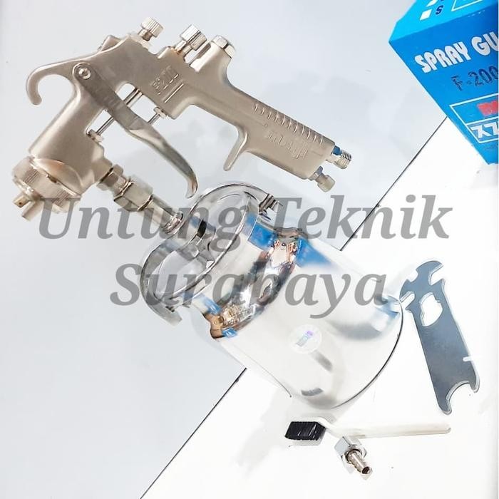 MEIJI F200 S SPRAY GUN 2.0MM TABUNG BAWAH - ORIGINAL