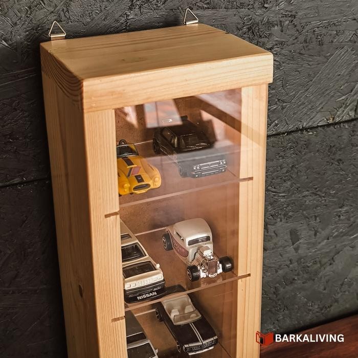 RAK MAINAN HOTWHEELS DIECAST KAYU AKRILIK ACRYLIC GANTUNGAN HOTWHEELS DINDING