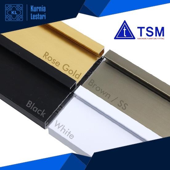 FRAME ALUMINIUM KITCHEN SET HANDLE FHD 128 HUBEN TSM 3 METER