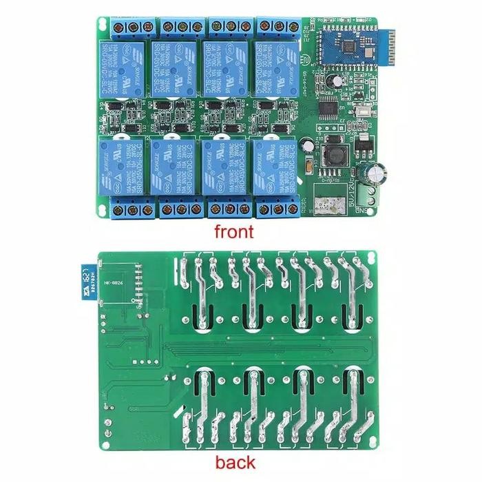 Modul Relay 8Ch 8 Channel Bluetooth 4.0 Android Saklar Wireless 5V 12V