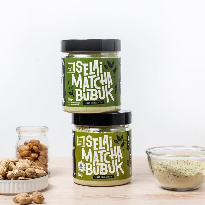

Lean Lab Selai Matcha Starter Pack 250Gr X2 Low Fat Low Sugar Dairy Free Natural