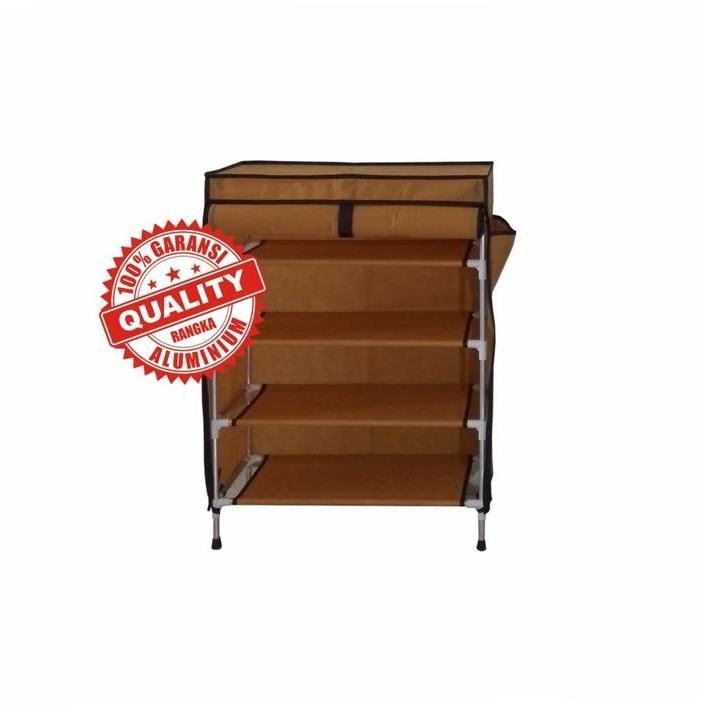 RAKITA - Rak sepatu RS 004 - Rangka Aluminium