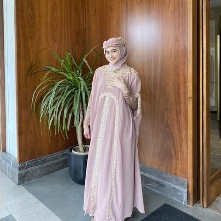 Amira Gamis Kaftan Gratis Manset Turban Gamis Kaftan Amira Gratis Iner