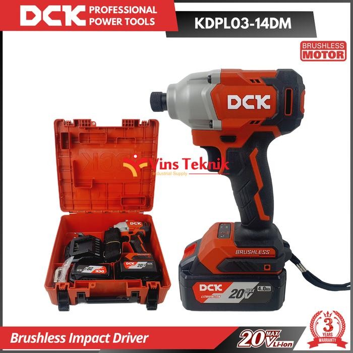 DCK KDPL03-14DM Brushless Impact Driver Screwdriver KDPL03-14