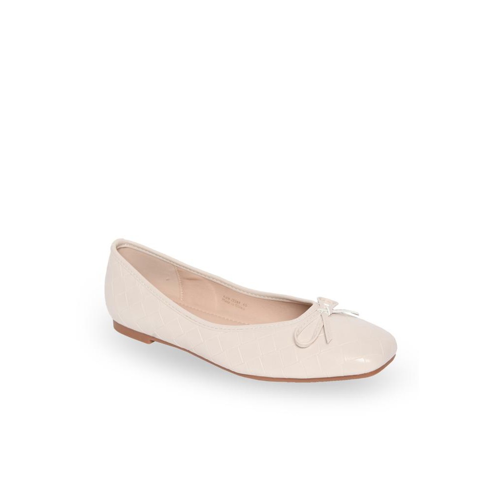 Ncy Shoes Sepatu Wanita Kate Flat Shoes Warna Putih