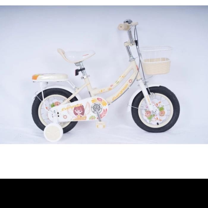 Sepeda Anak Perempuan Mini 18 Evergreen Daisy