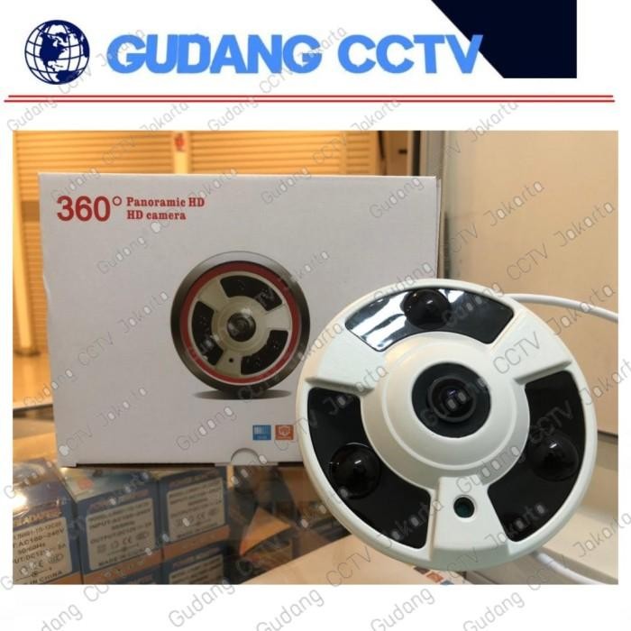 [Expres] Kamera cctv panorama/ kamera cctv fisheye 360 derajat