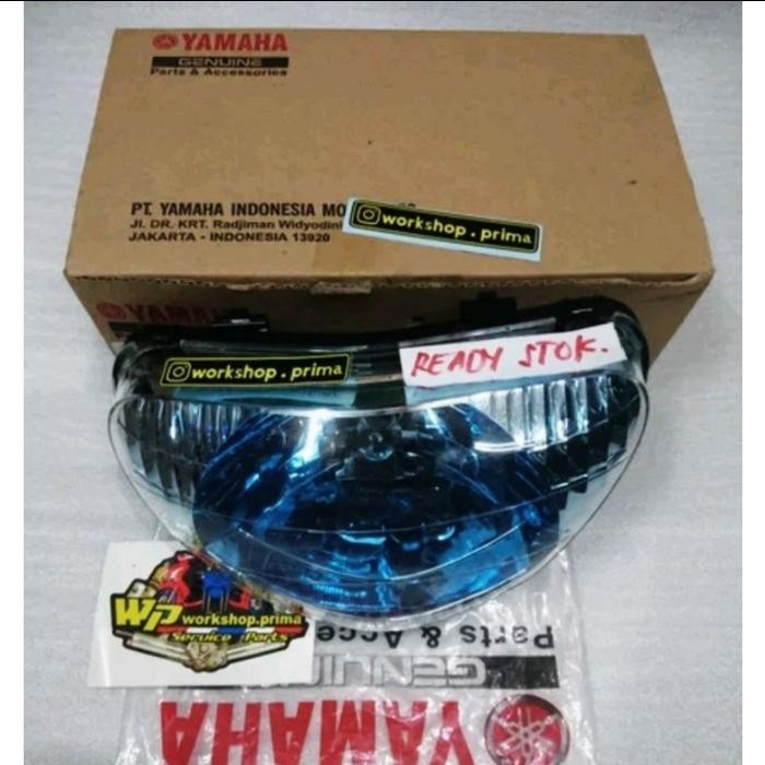 Reflektor-lampu depan-smoke blue- original ygp-mio sporty-mio lama