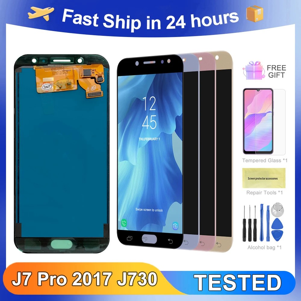 J730 5.5''For Samsung For  J7 Pro J730F J730GM/DS J730G/DS LCD Display Touch Screen Digitizer Assemb